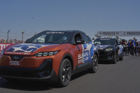 All-New Subaru Uncharted Official Safety Car brings electrified performance and sustainability to FIM World Superbike Championship at Donington Park