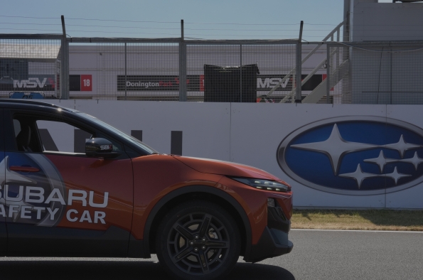 All-New Subaru Uncharted Official Safety Car brings electrified performance and sustainability to FIM World Superbike Championship at Donington Park