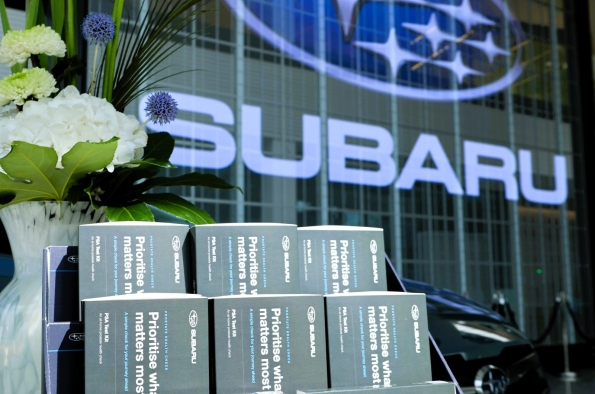 Gentlemen, do yourself a service: pick up a complimentary PSA prostate cancer screening test at Subaru UK dealers